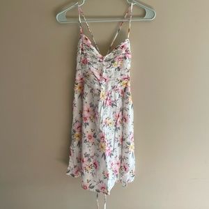 Forever 21 spaghetti strap floral dress